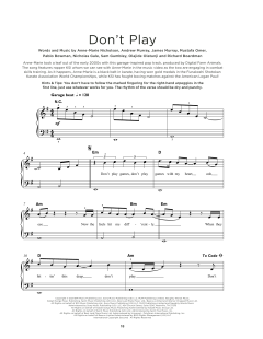 Don't Play von Richard Boardman (Download) 