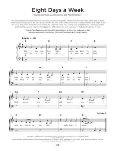 Eight Days A Week von The Beatles (Download) 