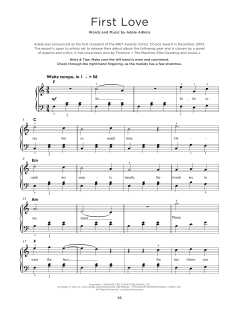 First Love von Adele (Download) 