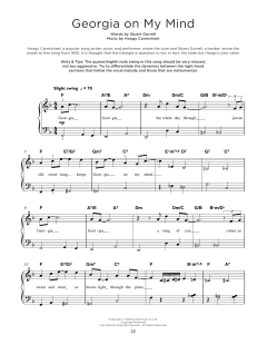 Georgia On My Mind von Ray Charles (Download) 