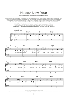 Happy New Year von ABBA (Download) 