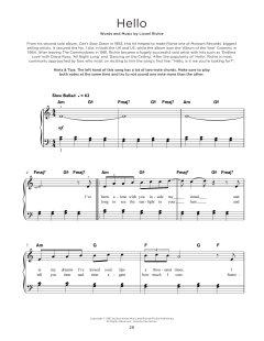 Hello von Lionel Richie (Download) 