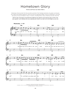 Hometown Glory von Adele (Download) 