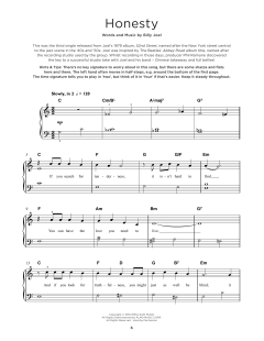 Honesty von Billy Joel (Download) 