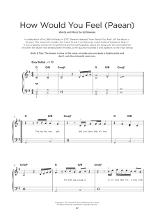 How Would You Feel von Ed Sheeran (Download) 