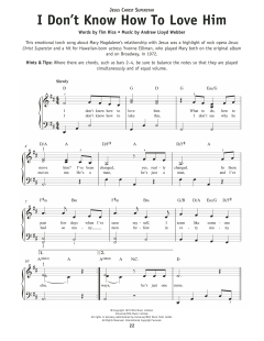 I Don't Know How To Love Him von Helen Reddy (Download) 