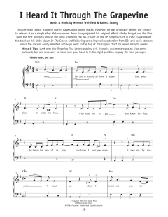 I Heard It Through The Grapevine von Barrett Strong (Download) 