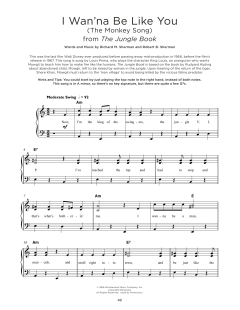 I Wan'na Be Like You von Robert Bernard Sherman (Download) 