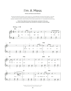 I'm A Mess von Ed Sheeran (Download) 