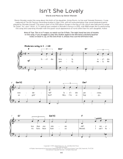 Isn't She Lovely von Stevie Wonder (Download) 