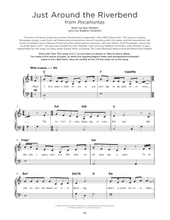 Just Around The Riverbend von Alan Menken (Download) 