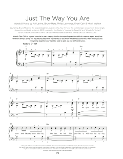 Just The Way You Are von Bruno Mars (Download) 