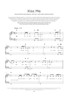 Kiss Me von Ed Sheeran (Download) 