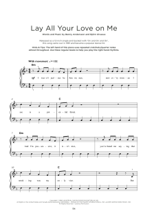 Lay All Your Love On Me von ABBA (Download) 