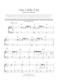 Lay, Lady, Lay von Bob Dylan (Download) 