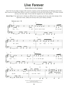 Live Forever von Oasis (Download) 