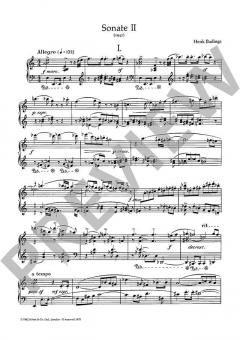 Sonate Nr.2 von Henk Herman Badings 