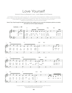 Love Yourself von Justin Bieber (Download) 