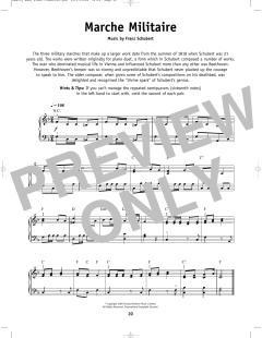 Marche Militaire, Op. 51, No. 1 (Download) 