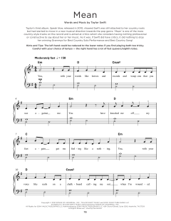 Mean von Taylor Swift (Download) 