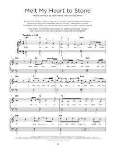 Melt My Heart To Stone von Adele (Download) 