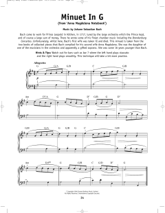 Minuet In G Major, BWV Anh. 114 (Download) 