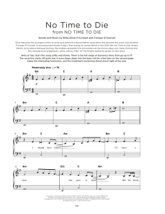 No Time To Die von Billie Eilish (Download) 