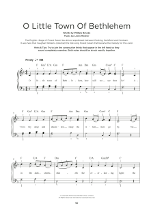O Little Town Of Bethlehem von Lewis H. Redner (Download) 