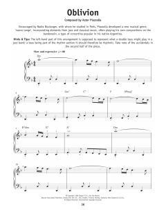 Oblivion von Astor Piazzolla (Download) 