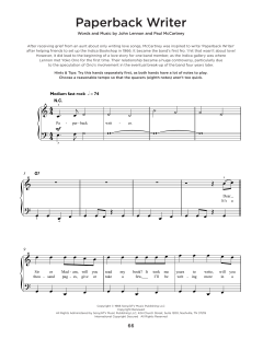 Paperback Writer von The Beatles (Download) 