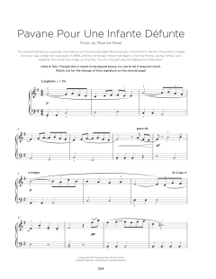Pavane Pour Une Infante Defunte (Download) 