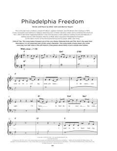 Philadelphia Freedom von Elton John (Download) 