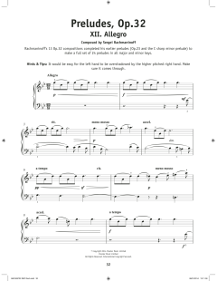 Prelude In G-Sharp Minor, Op. 32, No. 12 (Download) 