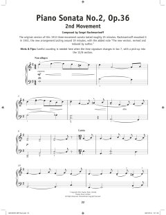 Prelude Sonata No. 2 Op. 36 - 2nd Movement (Download) 
