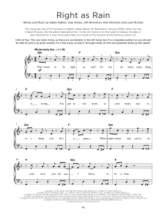 Right As Rain von Adele (Download) 