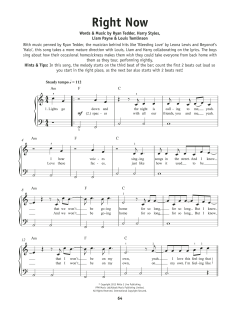 Right Now von One Direction (Download) 