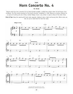 Rondo From Horn Concerto No. 4 In E (Download) 