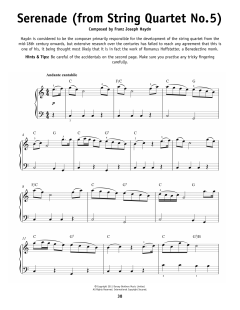 Serenade From String Quartet in F von Joseph Haydn (Download) 