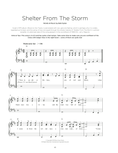 Shelter From The Storm von Bob Dylan (Download) 