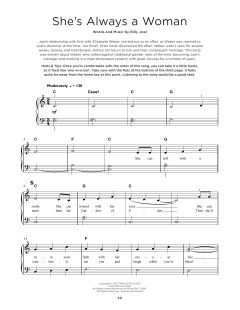 She's Always A Woman von Billy Joel (Download) 