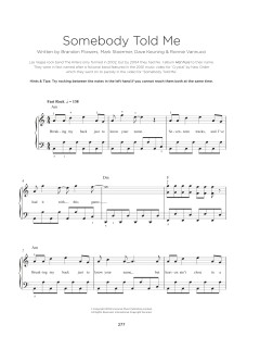 Somebody Told Me von The Killers (Download) 