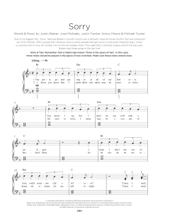 Sorry von Justin Bieber (Download) 