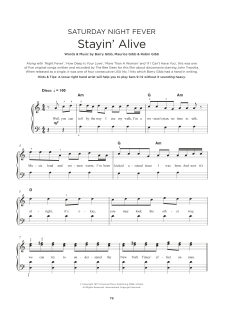 Stayin' Alive von Bee Gees (Download) 