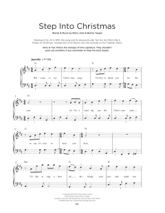 Step Into Christmas von Elton John (Download) 