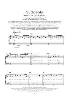 Suddenly von Alain Boublil (Download) 