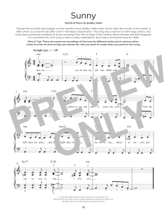 Sunny von Bobby Hebb (Download) 