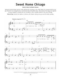 Sweet Home Chicago von Robert Johnson (Download) 