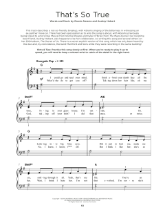 That's So True von Gracie Abrams (Download) 