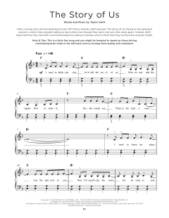 The Story Of Us von Taylor Swift (Download) 