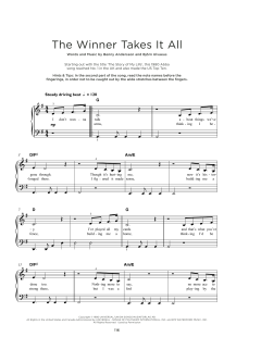 The Winner Takes It All von ABBA (Download) 